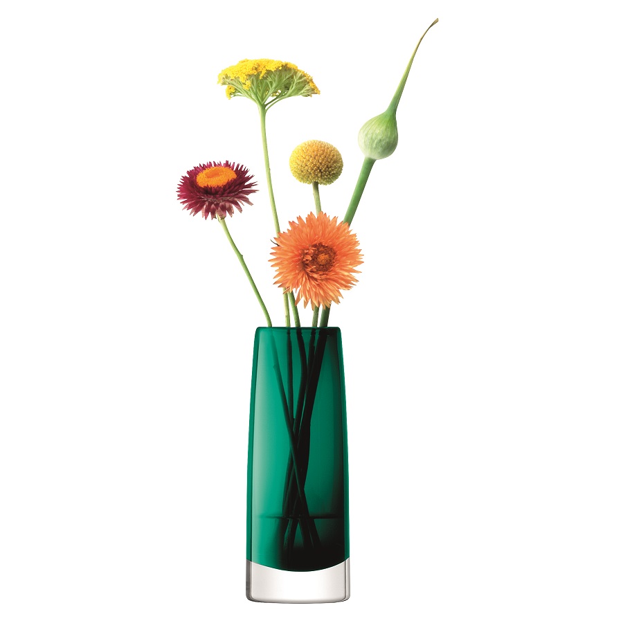 Ваза в форме бутона Stems, 16 см, изумрудная LSA International G92416895 - Вид №2