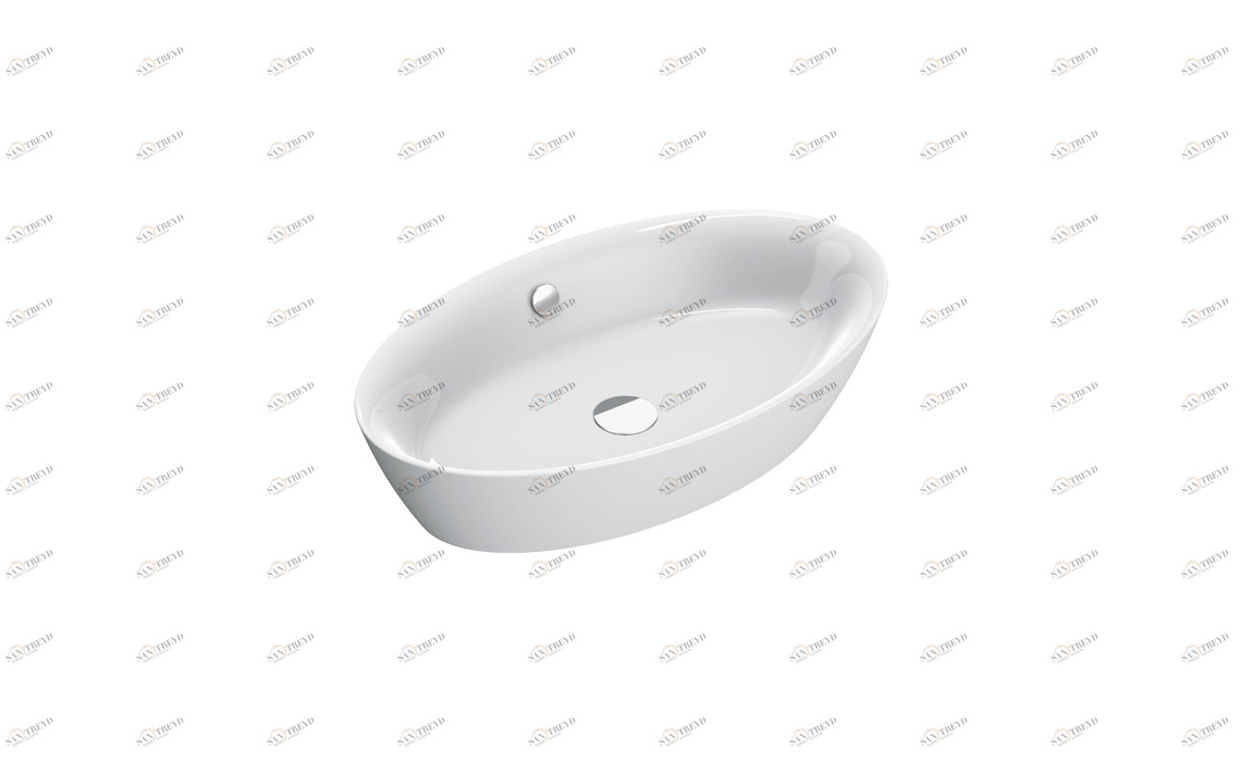 170APVL00 Накладная раковина на столешницу  овальная CERAMICA CATALANO Velis