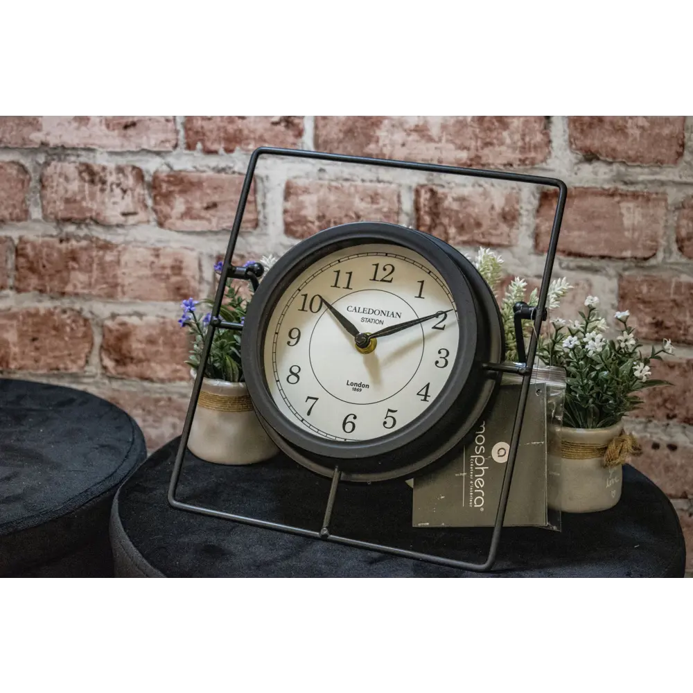 Часы настольные Atmosphera Retro Factory ø17 см, металл, цвет чёрный 83877079 STLM-2142328 - Вид №5