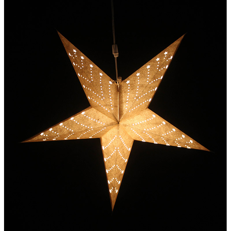 Led-светильник подвесной 60 см "Звезда золотая" Star ENJOYME  253056 Золото  - Вид №4