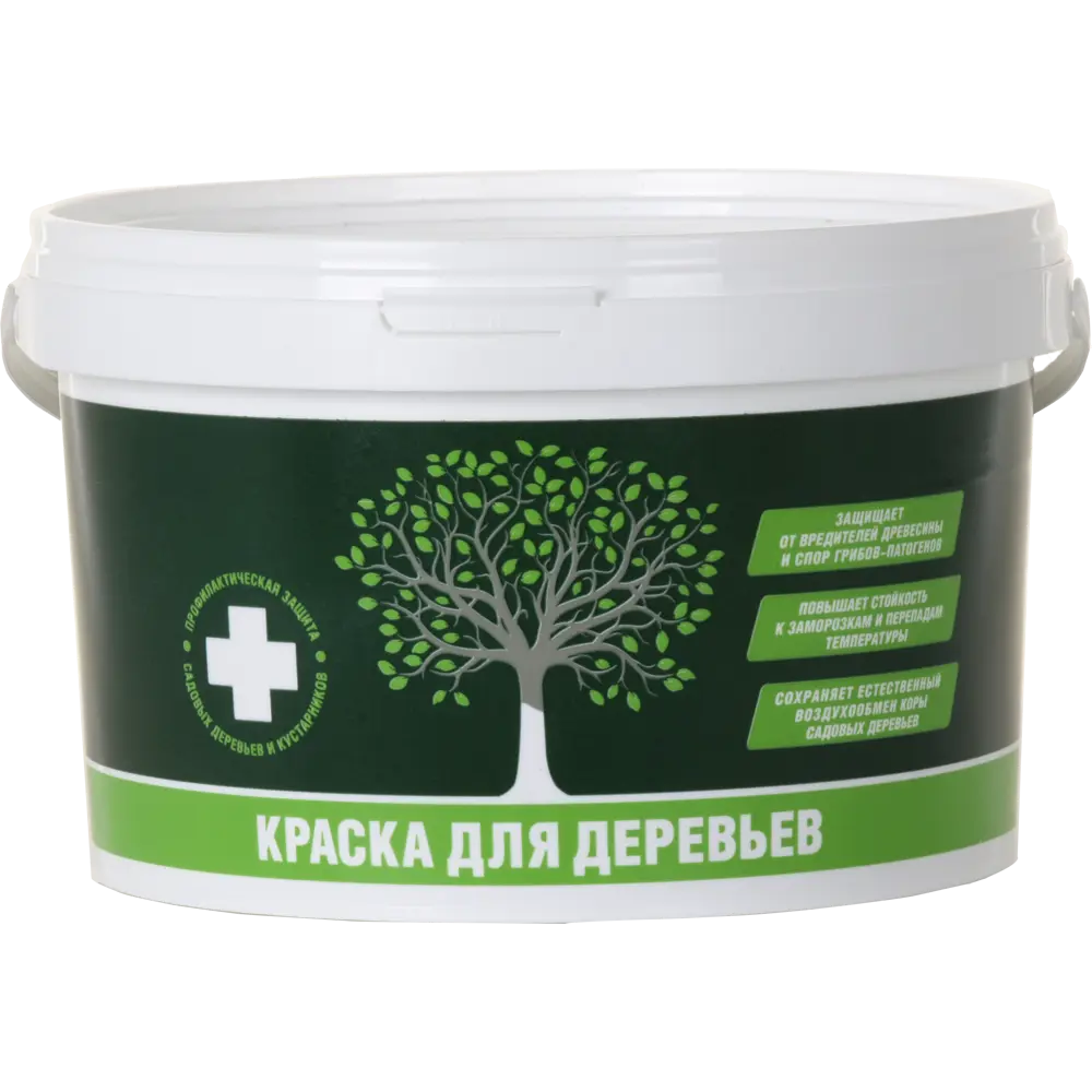 Краска для деревьев акриловая 2.7 кг цвет белый 82565730 STLM-2112650 Santreyd 