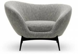 Saba Italia Кресло из ткани с подлокотниками Oltremare