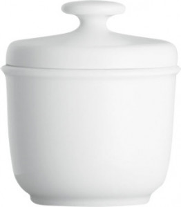 10642803 Furstenberg Чаша с крышкой Furstenberg "Вагенфельд" 7см (белая) Фарфор