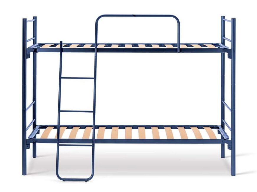 Стальная двухъярусная кровать FIB21 Matlux Hotel ARCH-00002630