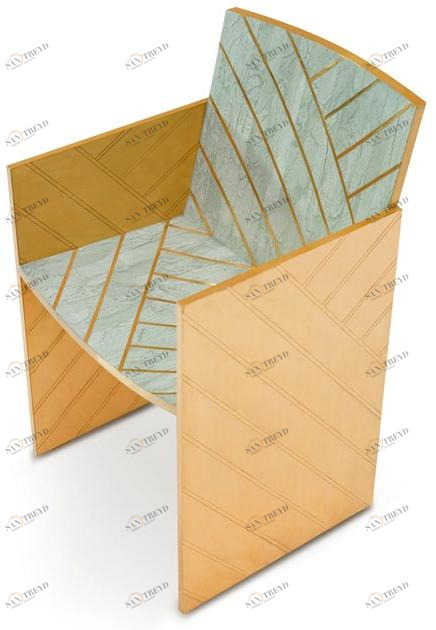 Scarlet Splendour Стул из пластмассы с подлокотниками Nesso sun-id-1492893