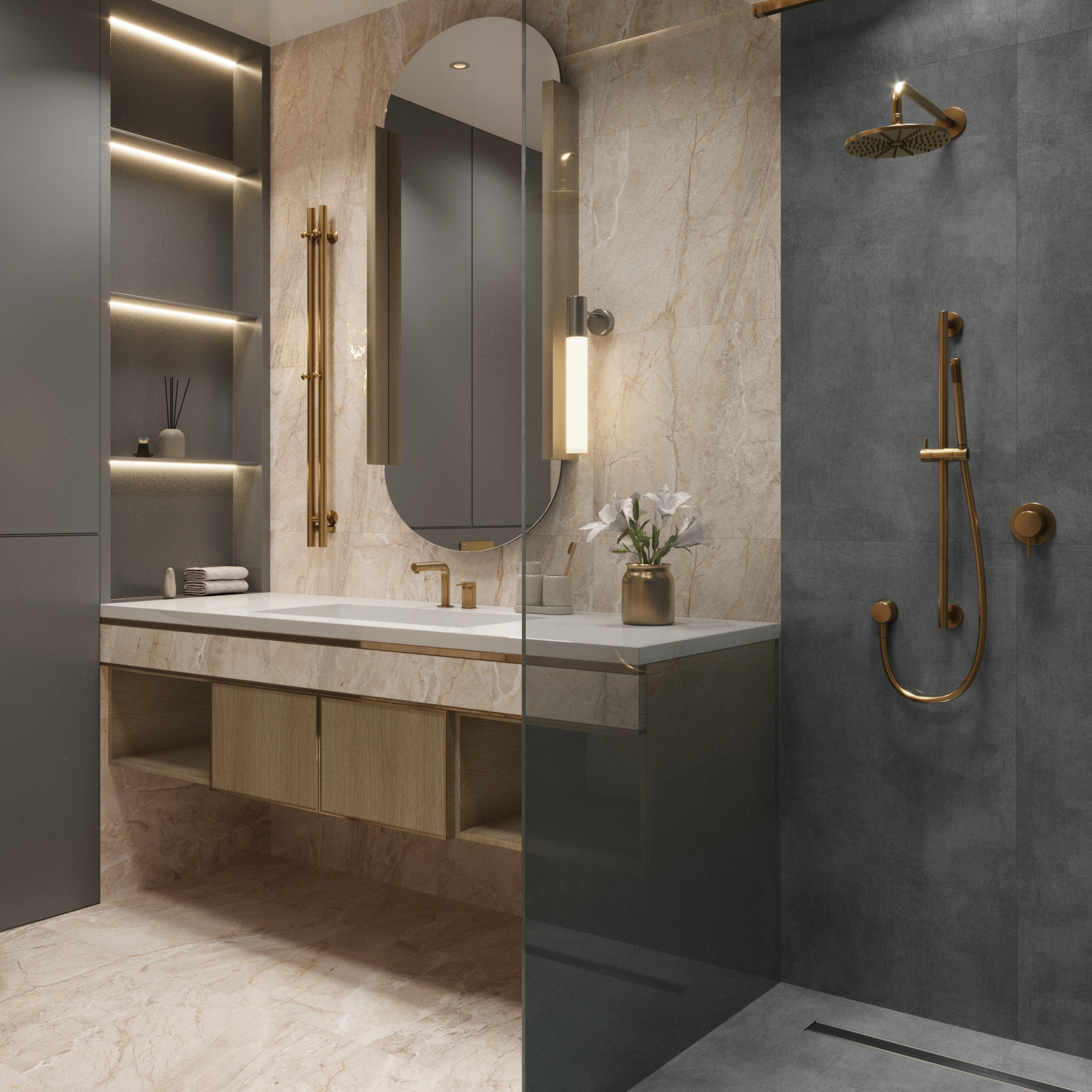 MATRIX GRIGIO ARCADIA CERAMICA RT7011-B