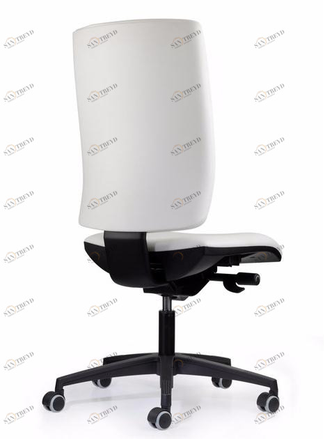 TALIN Поворотное офисное кресло из кожи с 5-ю спицами и колесами sun-id-1495915