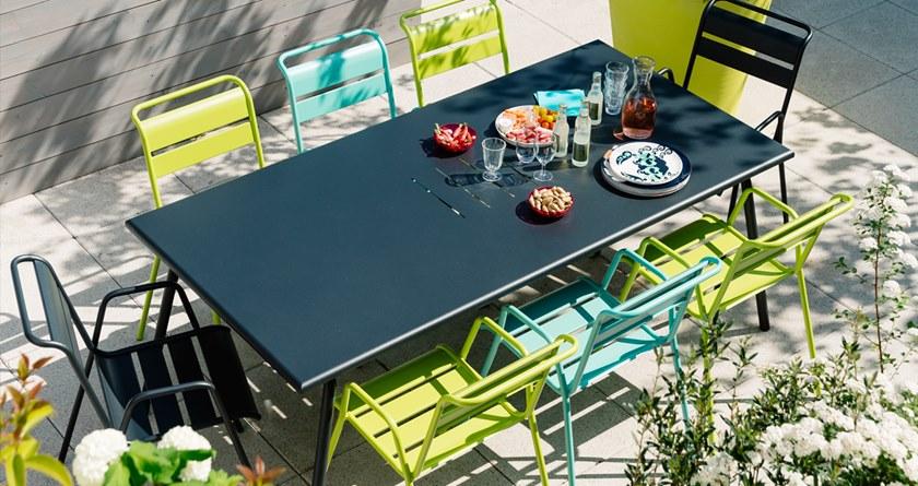 Fermob Стул садовый штабелируемый с подлокотниками Monceau 4802 - Вид №5