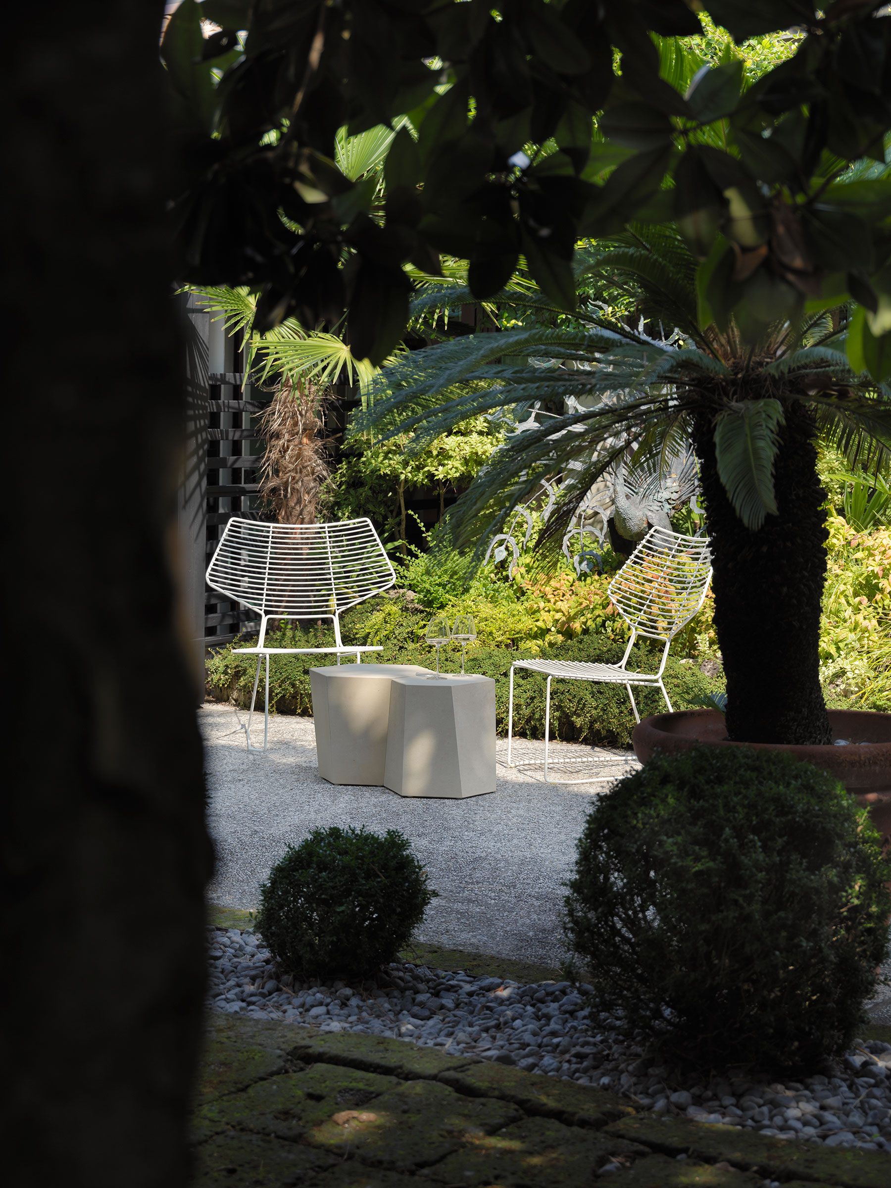 Металлический сани сад стул Casamania & Horm иностранец ARCH-00150697 - Вид №6