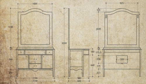 PS.brS-C114_PS.brS-TM114.TR NC Комплект мебели Migliore Barcellona - Вид №7