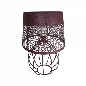 Лампа настольная бордовая Seven Fires "Карвед" 39103.04.68.01B SEVEN FIRES КАРВЕД 00-3907816 Фиолетовый