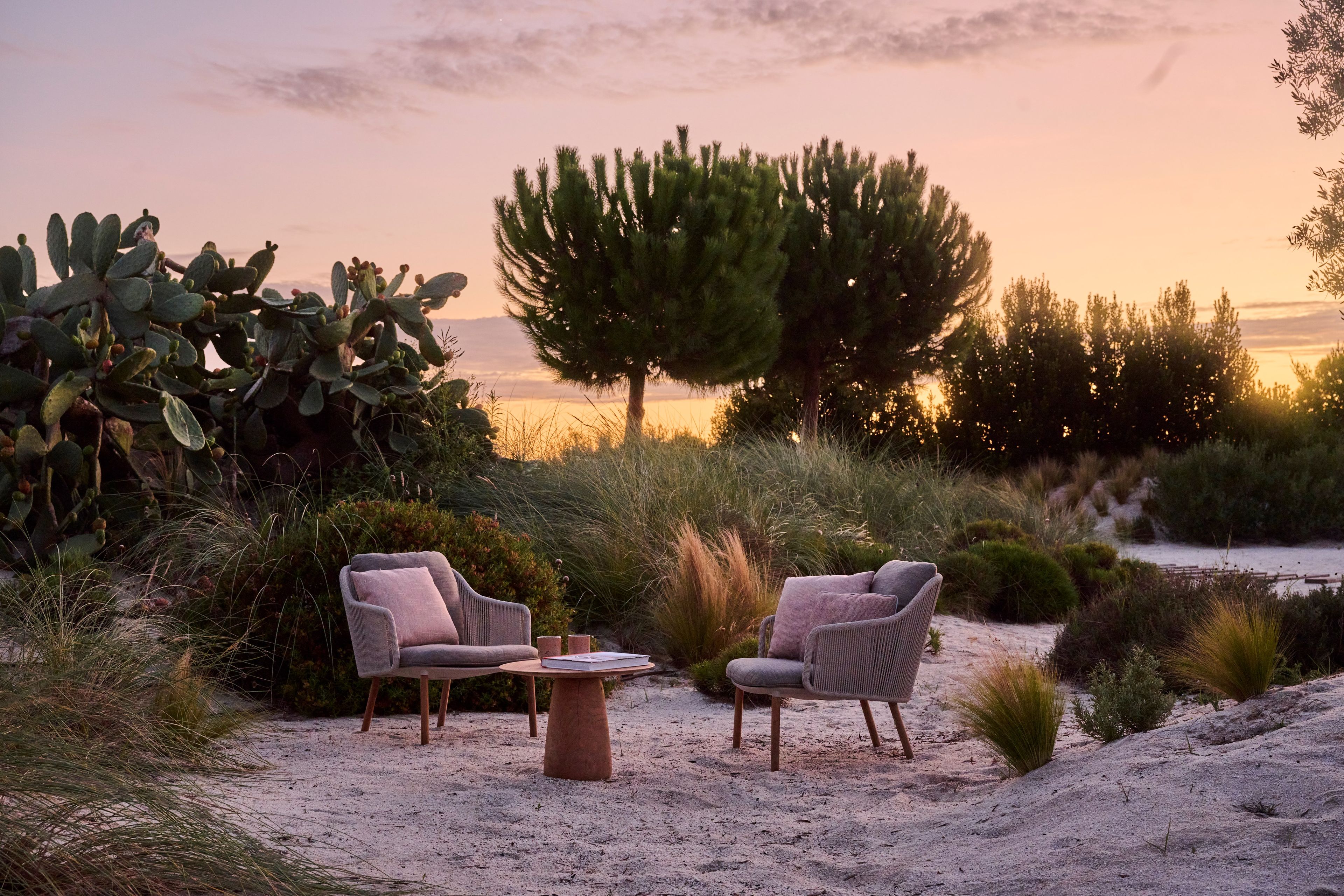 Алюминиевое садовое кресло с подлокотниками TRIBÙ Senja ARCH-00056855 - Вид №6