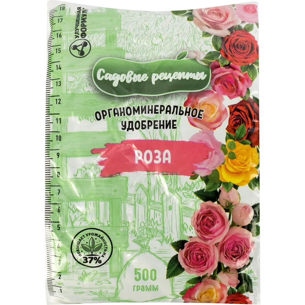 САДОВЫЕ РЕЦЕПТЫ — Удобрение для роз с пролонгированным действием 0.5 кг 82207597 STLM-0021995