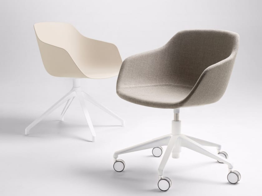 Тканевый стул с колесами ALKI Kuskoa Bi ARCH-00130144