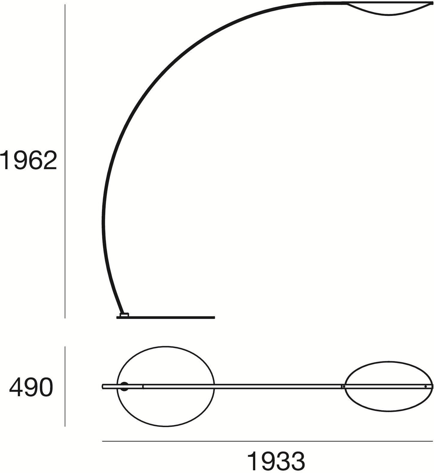 Stilnovo Светодиодный торшер для чтения Diphy 8165 - Вид №3