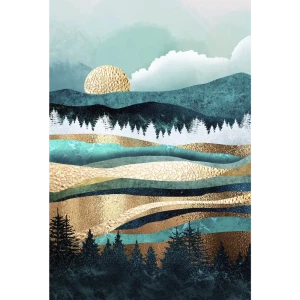 Картина на стекле «Таинственный лес» 40x60 см 82977324 STLM-2136545