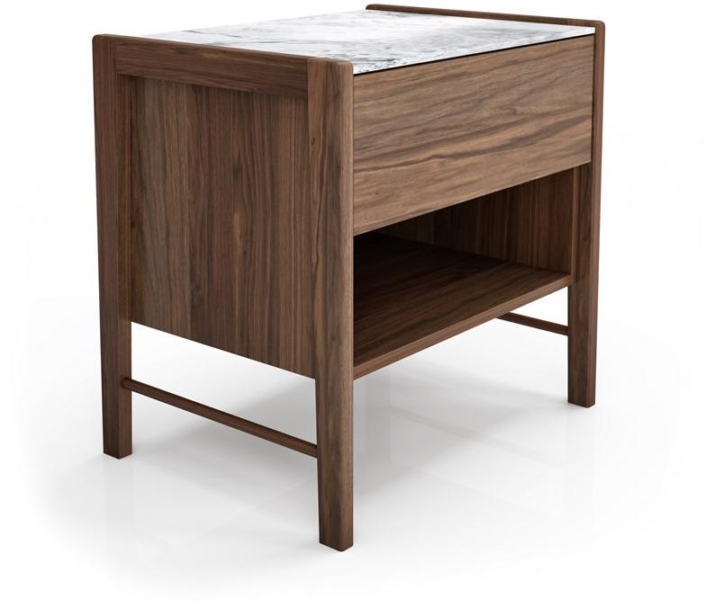 Huppé Прямоугольная тумбочка из орехового дерева с ящиками Frida 3443m - 3444m HUPPE - Вид №3