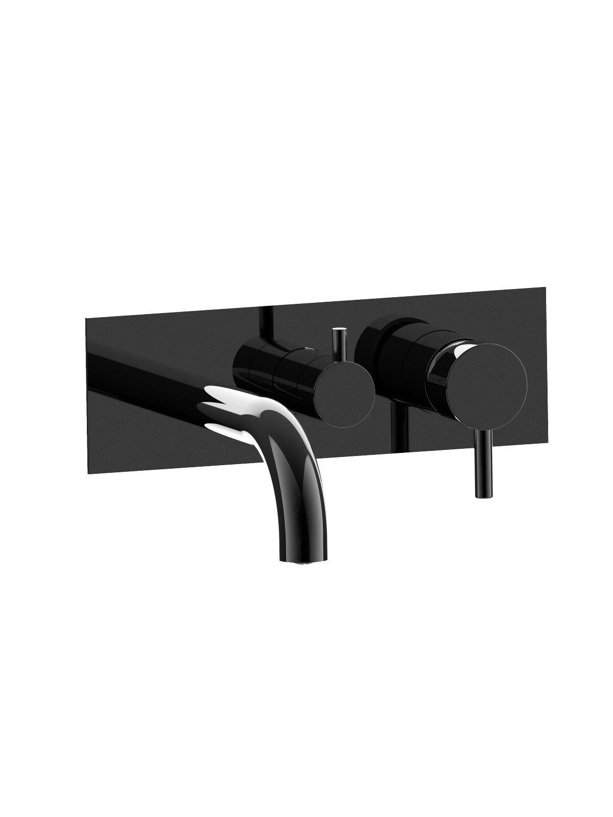 Однорычажный настенный смеситель для ванны с плитой Rubinetterie Frattini отдельная эстетика ARCH-00089970 - Вид №35