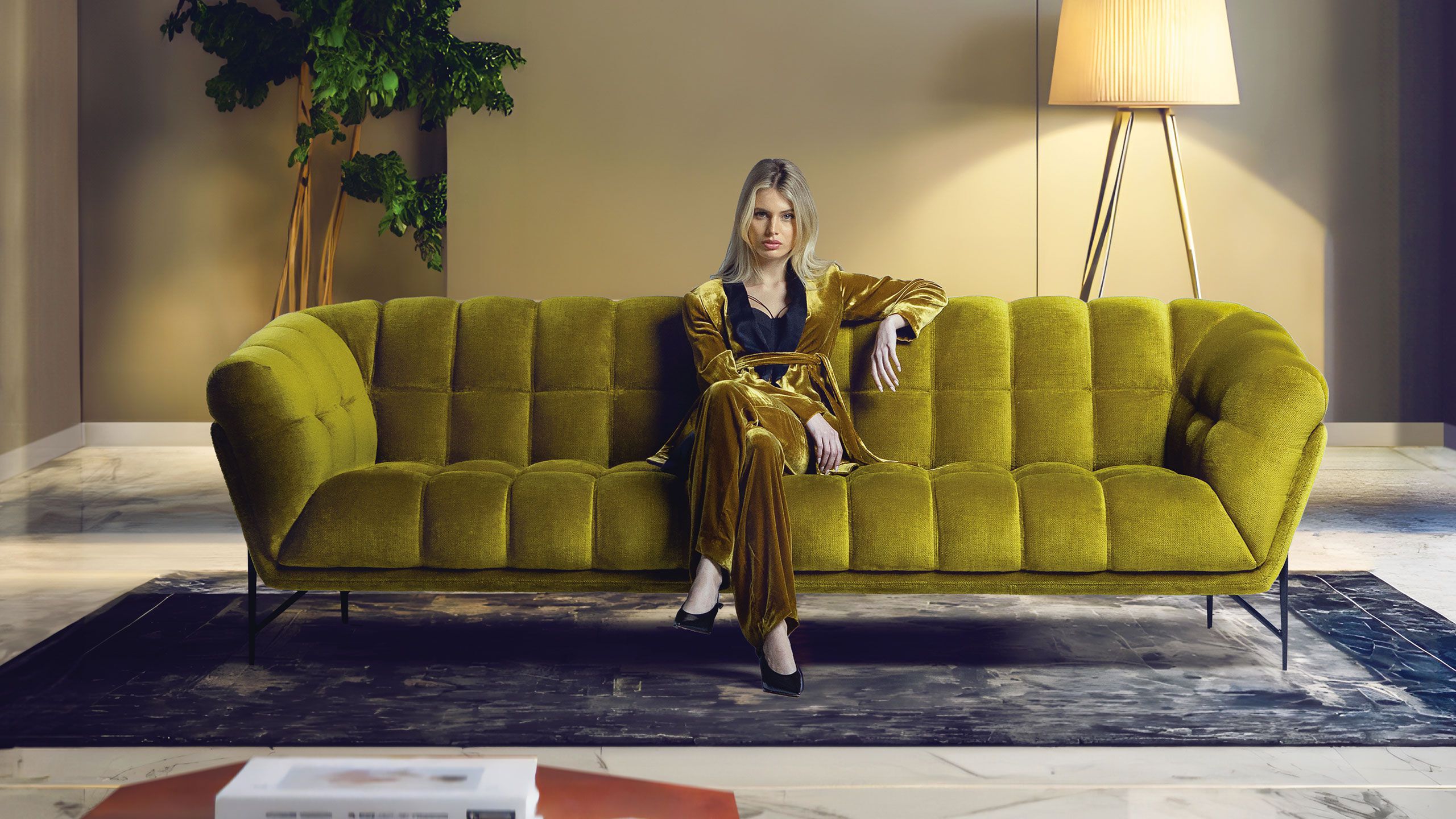 Ткань диван Calia Italia Superior ARCH-00070044 - Вид №1