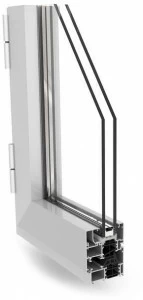 ALsistem Окно с термическим разделением из алюминия Planet