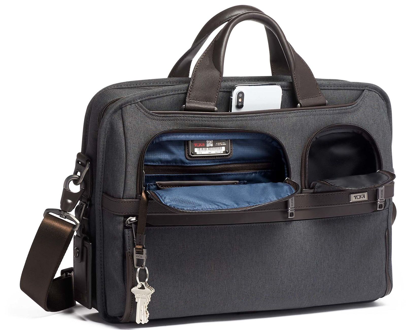 2603516AT3 Сумка для ноутбука T-Pass Slim Brief Tumi Alpha 3  - Вид №4