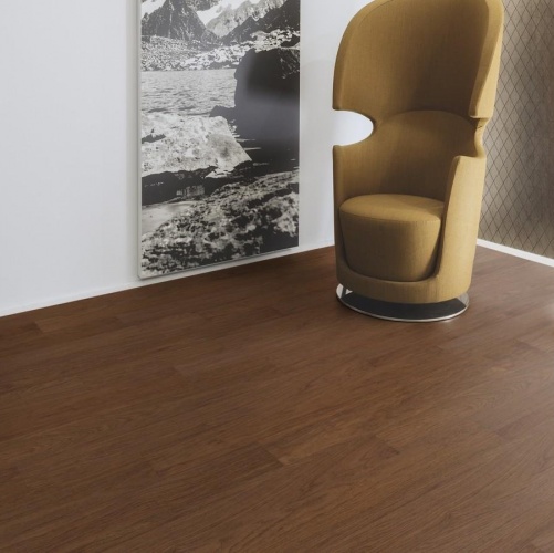 Паркетная доска Kaindl EI40AB0 LM Марун Дуб Натур (Гладкая) 1383х159 мм 5000200018 - Вид №3