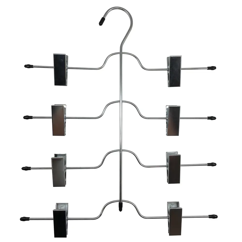 Вешалка-зажим SPACEO для брюк с двойным крючком 82680678 Вешалка с зажимами STLM-0033936