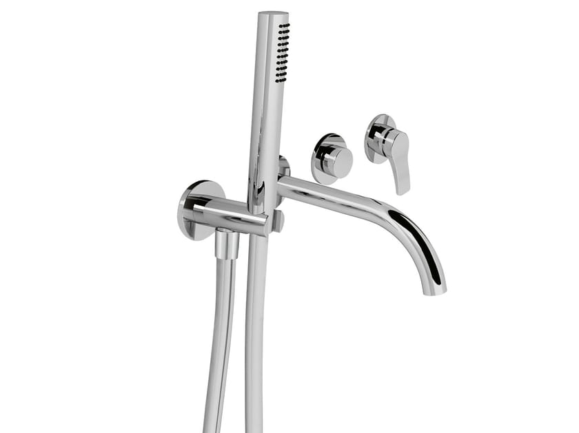 Настенный набор для ванны с 4 отверстиями и ручным душем ABOUTWATER AL/23 ARCH-00065947