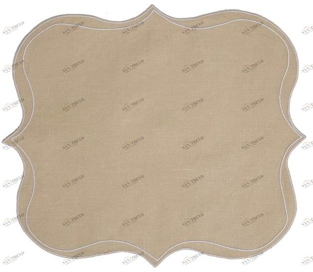 La Gallina Matta Салфетки из льна Parentesi square sun-id-1490523