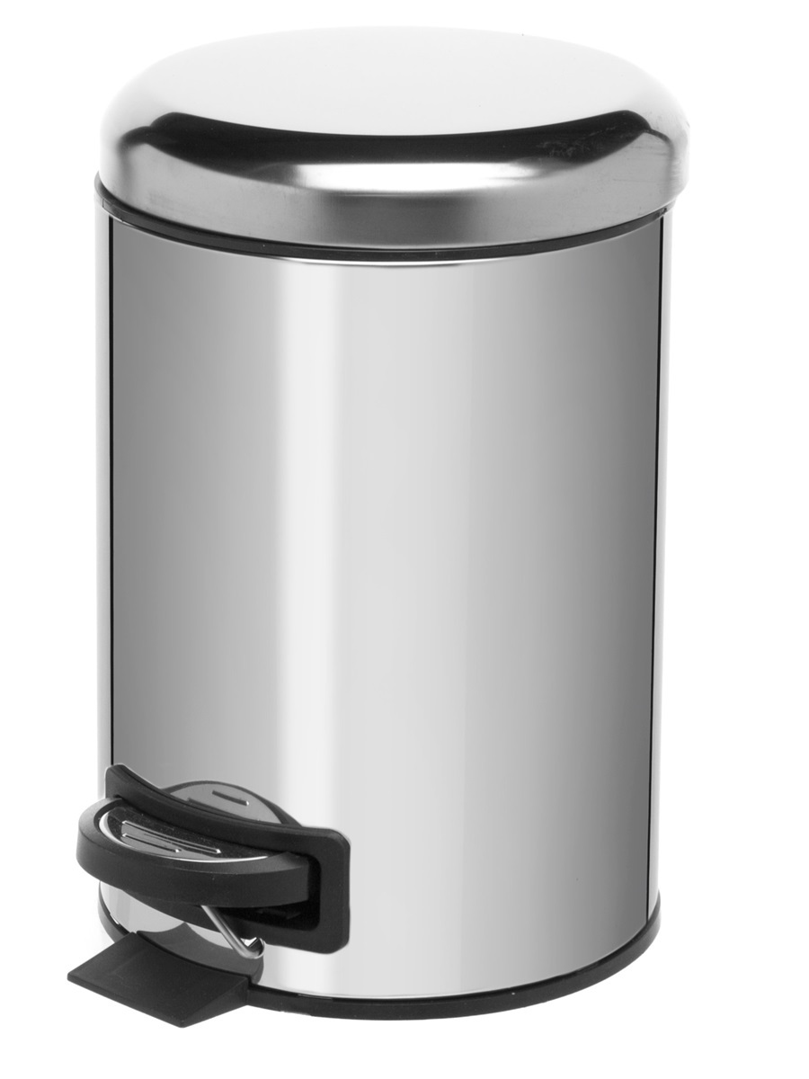 Вёдра с педалью и крышкой Pavo 3L Chrome NAVAKO 11526