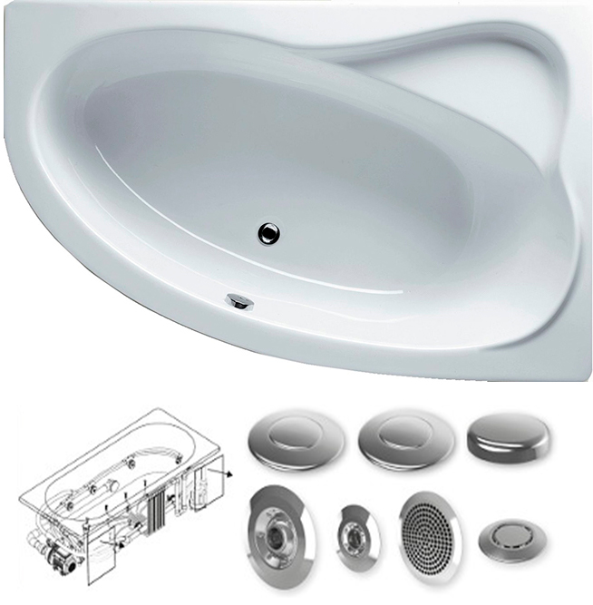 BA6300500000000_hit1 Ванна Riho Lyra Santreyd - Вид №6