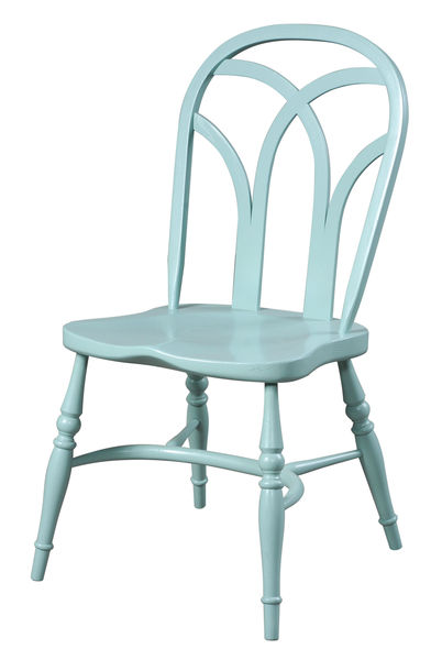 W520 Готический стул Interlace Windsor ijlbrown  - Вид №1