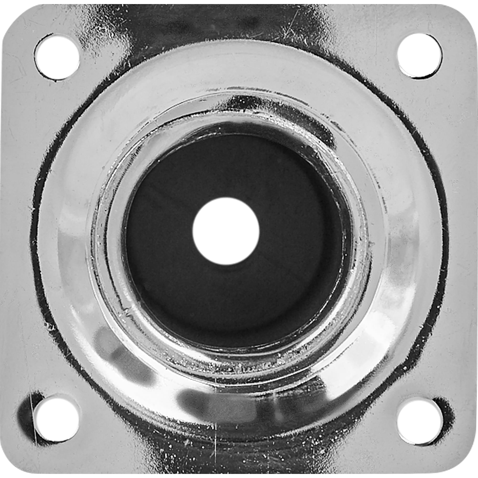 82732507 Ножка круглая 100х30 мм, сталь, цвет хром Santreyd  - Вид №3