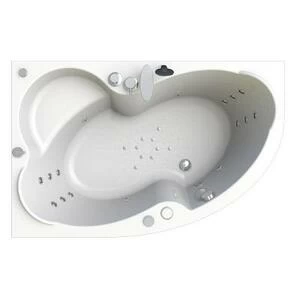 Гидромассаж "Специальный Chrome" на ванну Ирма 169х110 (двигатель 1500 Вт, система "Turbo-pool", джет Джереми - 4 шт., джет Глори - 12 шт.)