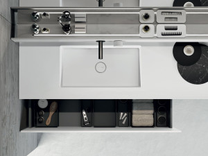 Шкаф для раковины Corian® со встроенной раковиной