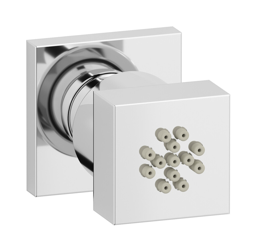 Боковая форсунка квадратная WE ARE IB sh014rr Chrome RICAMBI