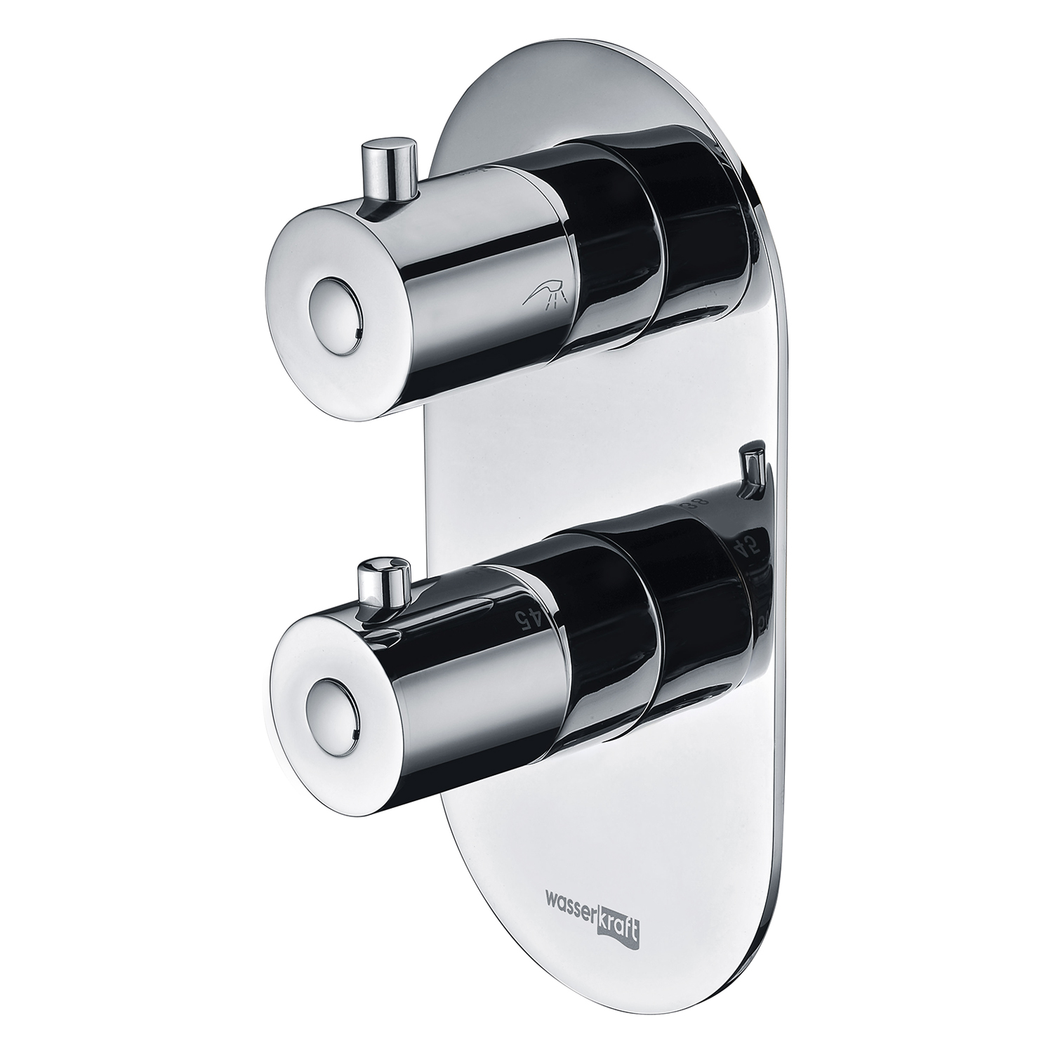 4833 Thermo Berkel Термостатический смеситель для ванны и душа WasserKRAFT Berkel 4800 