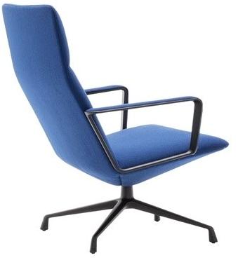 Andreu World 4-спицевое кресло с высокой спинкой Capri lounge Bu1694 - Вид №1