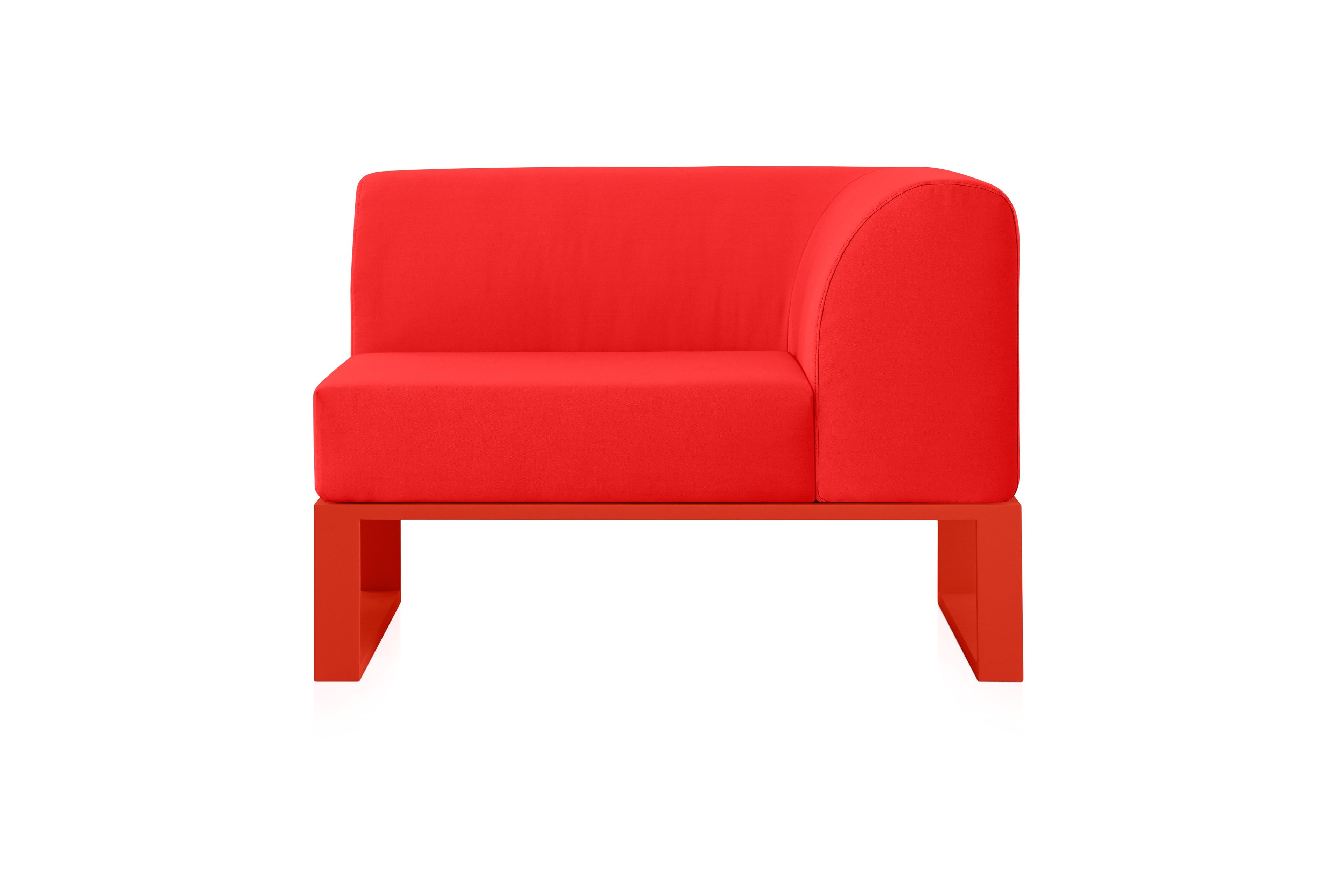 Съемное угловое садовое кресло из ткани Diabla Ploid ARCH-00078738 - Вид №1