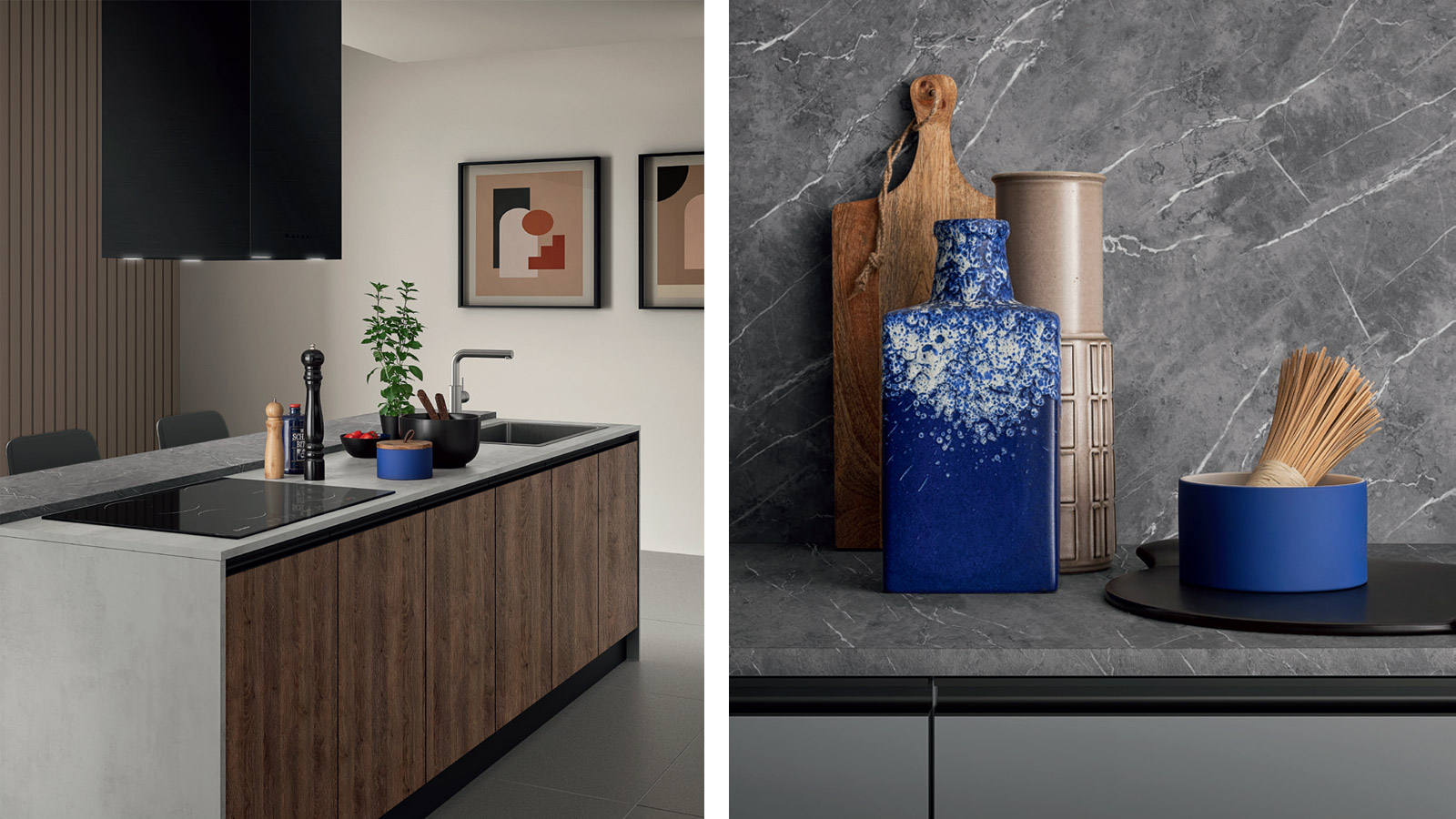 Easy 002  Кухонный гарнитур Ar-Due Colore matt  - Вид №1