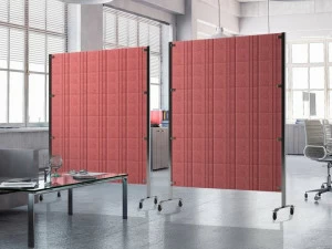 Elitable Отдельностоящая звукопоглощающая перегородка для офиса Silentpure