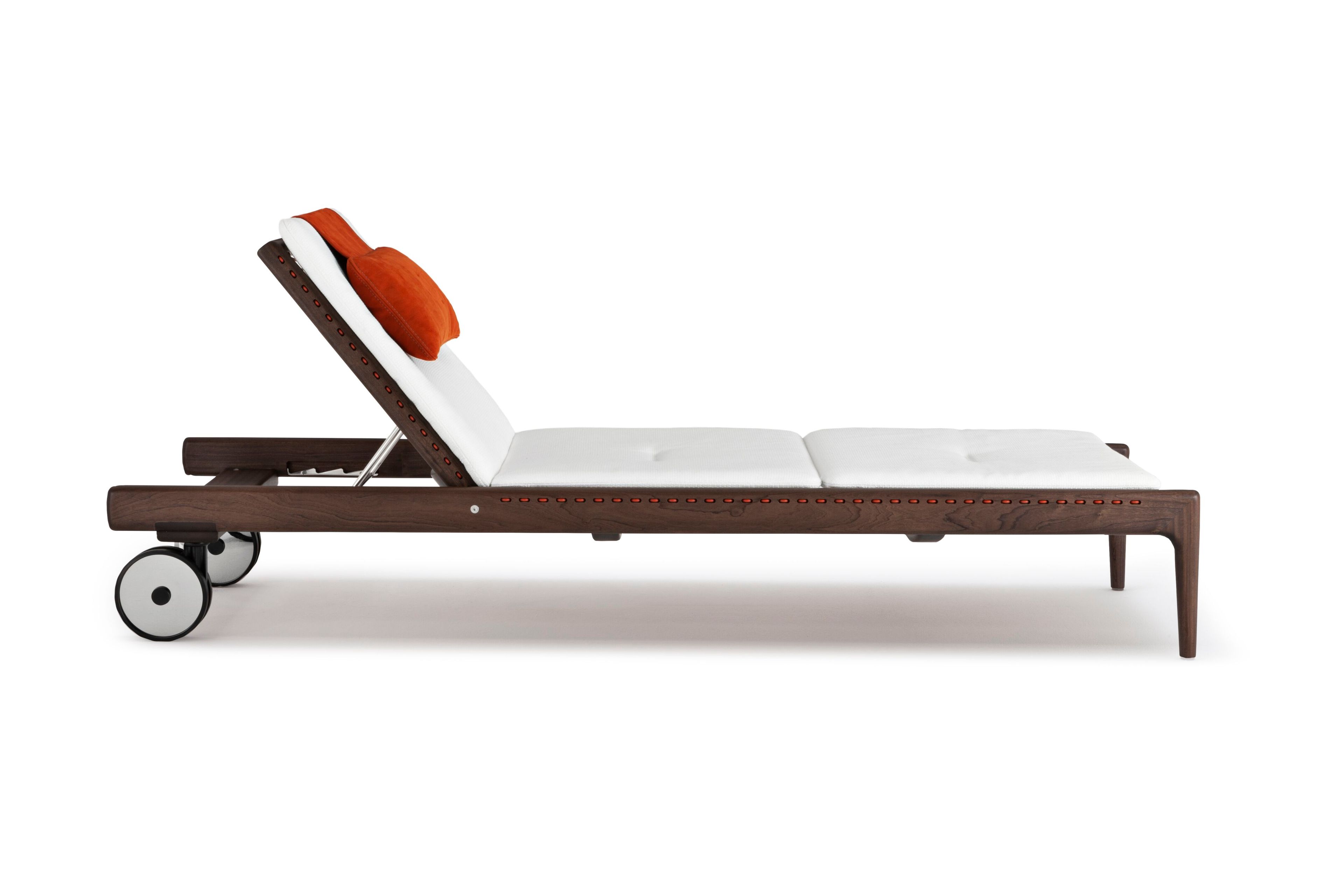 Шезлонг из красного дерева Exteta Levante ARCH-00108136 - Вид №5