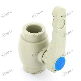 Кран 25 полипропилен шаровой ручка FV-PLAST 301025