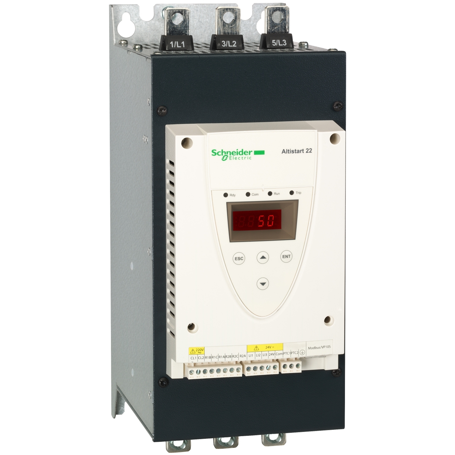 ATS22C17Q ALTISTART 170А, 230/230В Schneider Electric Устройства плвного пуска Altistart 