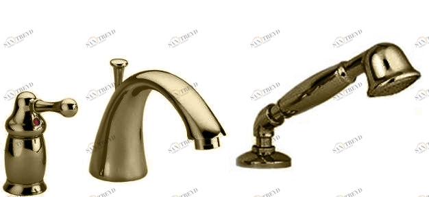 Смеситель MIGLIORE Maya ML.MAY-8950.BR для ванны/душа - бронза 