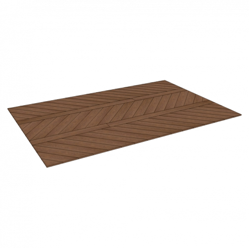 Паркет Ёлка Da Vinci Французская С Разбивкой Триумф Дуб Любая на выбор (Гладкая) 570х100 мм 2600700042 - Вид №1