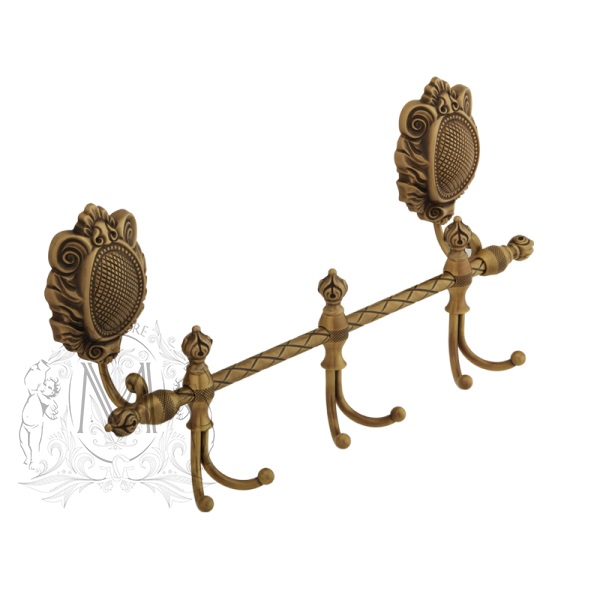 Планка с крючками MIGLIORE Cleopatra ML.CLE-60.739.DO золото  - Вид №1