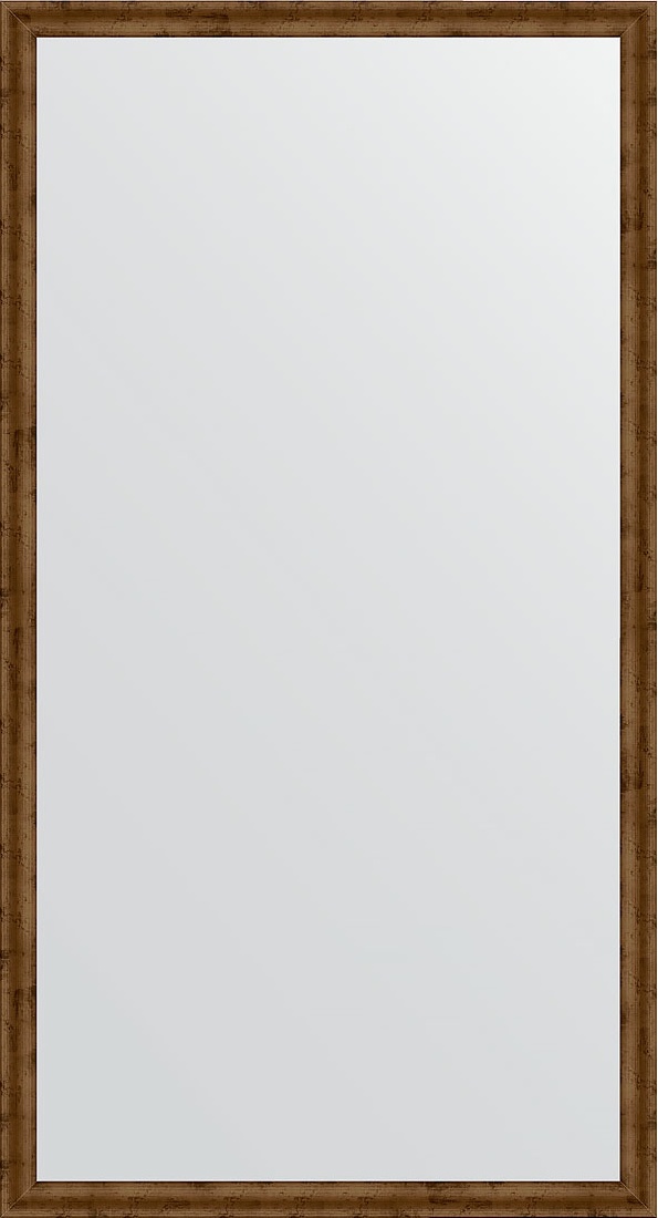 BY 0750 Зеркало в багетной раме - красная бронза 37 mm EVOFORM Definite