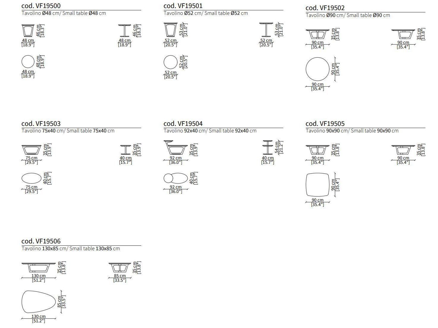 Круглый мраморный журнальный столик Vittoria Frigerio SAVINI ARCH-00031060 - Вид №6