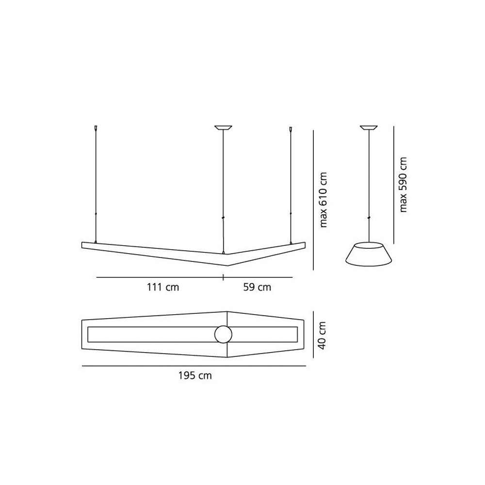 Подвесной светильник L860410 от Artemide ARTEMIDE ДИЗАЙНЕРСКИЕ 243323 Белый  - Вид №7